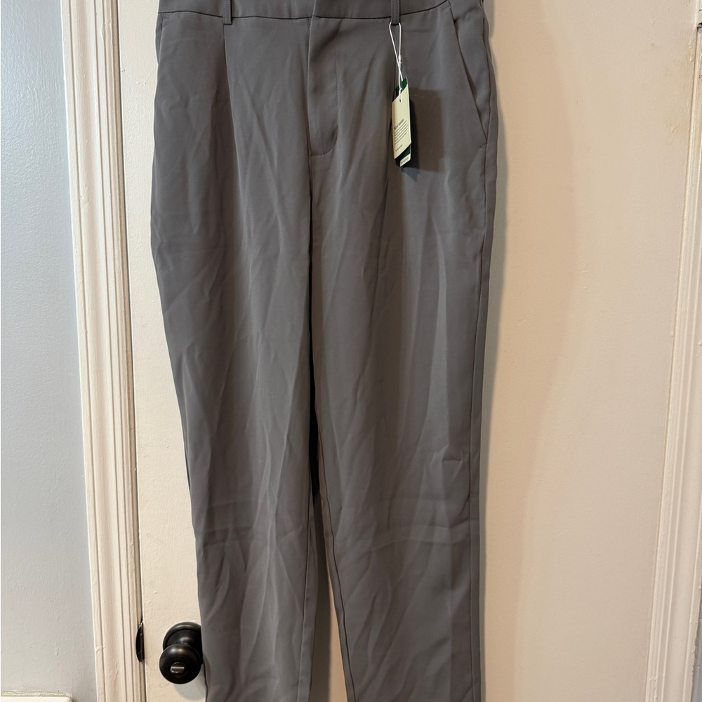 High Waisted Gray Women’s Pants